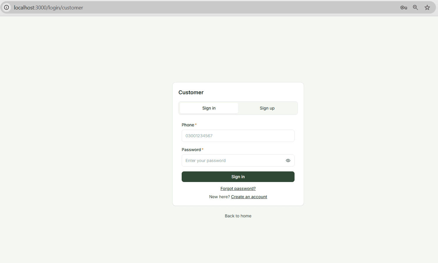 ThreadDesk landing page — digital tailor platform with customer and seller sign-in – screenshot 1 of 14