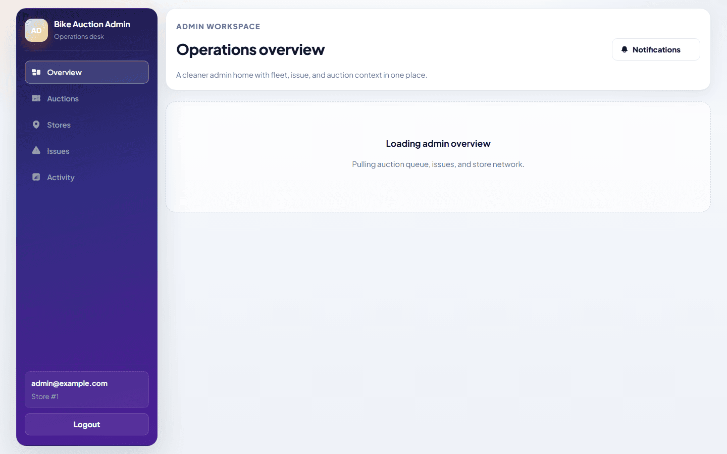 Bike Auction Hub landing page — online auction platform for motorcycles and more – screenshot 8 of 10